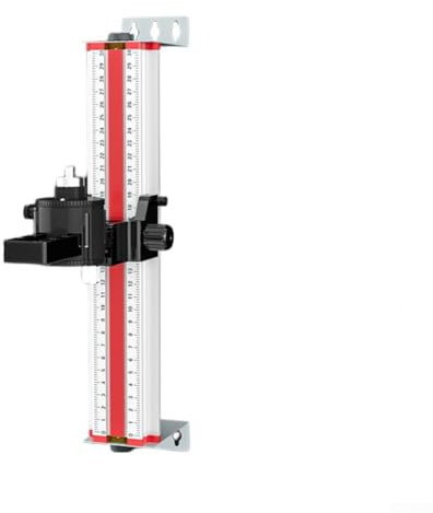 20–40 cm Wasserwaage, Wandhalterung, Messwerkzeug, verstellbar, verschleißfest, Ersatzteil, einfache Installation, Nivellierer, Wandhalterung, beweglich (30 cm)