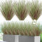 UXORSN 24 Pièces Plantes Artificielles Extérieur 51cm Haut Herbes Artificielle UV Résistant Arbustes Artificiels Tiges de Verdure Fausse Plante pour Exterieur Jardin Bureau Décoration Maison, Violet