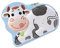 Yardwe 1 Pieza Caja de Forma de Vaca de Leche de Alcancía Creativa para Decoración de Escritorio