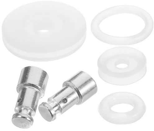 Uonlytech Universal Electric Pressure Cooker Float Valve Kit 2X 19mm Float Rods Silicone Sealing Rings Pressure Cooker Parts Replacement