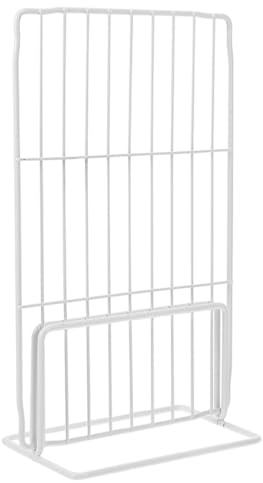 OSALADI Metall Kühlschrank Trennwand 1 Satz Gitterablage 17X29cm Abnehmbar und Kombinierbar für Gefrierschrank und Supermarkt Eiscreme Teiler