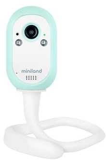 Miniland Cámara Adicional Digimonitor Go Lite | Portátil, hasta 30h Batería, Comunicación Bidireccional, Activación por Voz, Compatible con Go Lite