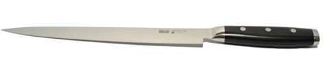 Yaxell Gou 101 - Coltello per sfilettare, misura grande, 25,5 cm, lama in acciaio a polvere, 101 strati