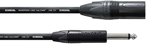 CORDIAL Cable audio XLR Female/jack mono 2,5 m Cable AUDIO Select XLR