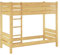 Erst-Holz Etagenbett Kiefer-Massivholz 100x200 Stockbett teilbar ohne Rollrost Hochbett 60.16-10T100oR