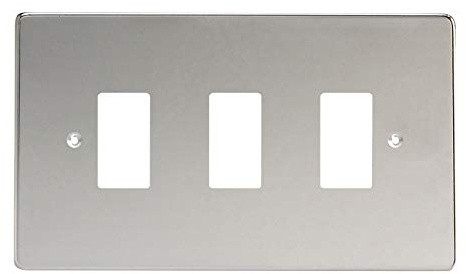 Varilight XDCPG3-P Power Grid 3 Grid Space Polished Chrome