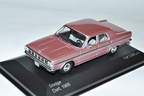 Whitebox Dodge Dart Limousine Silber Pink 1966 1/43 Modell Auto