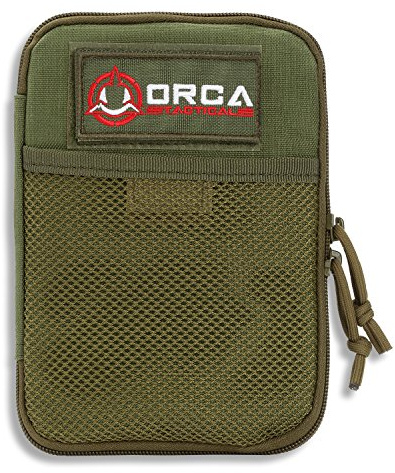 Orca Tactical MOLLE Gadget EDC Utility Pocket Pouch Organizer (OD Green)