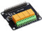 GeeekPi Tarjeta de expansión Raspberry Pi Módulo de Tarjeta de relé de 4 Canales Módulo de relé de alimentación para Raspberry Pi 2B/3B/3B +/4B (No se Requiere programación/Programable)