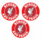 Pack of 3 Scouse and Proud Self Adhesive Vinyl Stickers Reds Liverpool Vehicle Car Van Truck Lorry and More