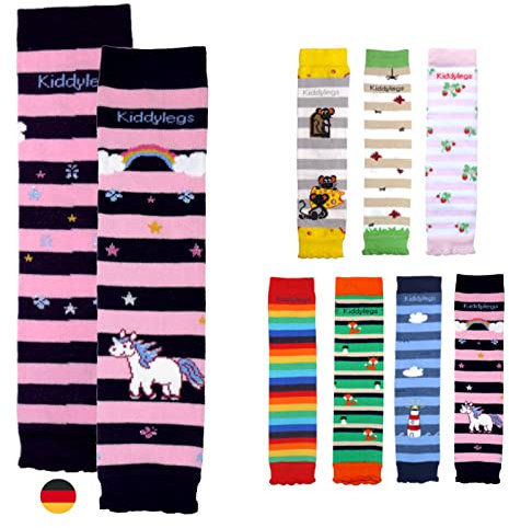 Kiddylegs® Baby- und Kinderstulpen Premium aus Bio-Baumwolle kbA (Einhornzauber)