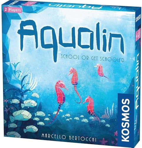 Thames & Kosmos, 691554, Aqualin, 2 Player, Strategy Game, Ages 10+