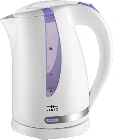 Wasserkocher 1,7 Liter LED Lentz