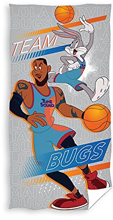 Space Jam Looney Tunes Badetuch Handtuch Strandtuch Duschtuch 70 x 140 cm