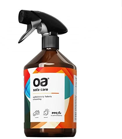 OA Nettoyant Canapé Tissu SOFA CARE (500 ml) I Nettoyant Tapis I Spray Textile Idéal pour Tissus, Tapis, Ameublement, Moquettes et Taches Tenaces d'animaux de Compagnie I Sans PFC