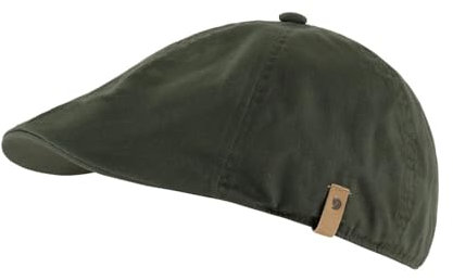 Fjällräven Herren Övik Flat Cap, Deep Forest, S/M