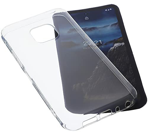 foto-kontor Custodia compatibile con cellulari Nokia XR20 cover in gomma TPU di colore transparente