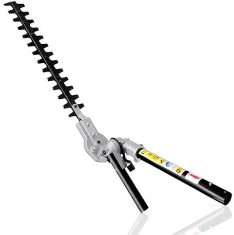 Gabasinover Hedge Trimmer Attachment Universal for Compatible Troy-Bilt, Remington, Craftsman, Yard Machines, Yardman, Snapper, Bolens, Murray, Ryobi, Greenworks, Kobalt