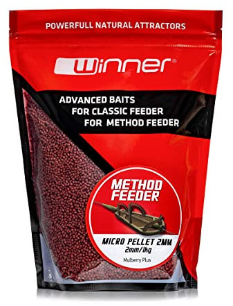 Tandem Baits Karpfen Futter Angelfutter Pellets Method Feeder Pellet 2 mm 1 kg Maulbeere Plus