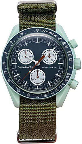 BBZ nylon armband 20mm nato kompatible mit Omega X Swatch Moon Watches Men Women，Vivoactive 3, Forerunner 245/645, Vivomove HR, Galaxy Watch