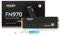 Fikwot FN970 2To M.2 2280 PCIe Gen4 x4 NVMe 1.4 Disque SSD Interne avec dissipateur Thermique - Vitesse jusqu'à 7400Mo/s, Configuration du Cache DRAM, SSD Interne Compatible PS5