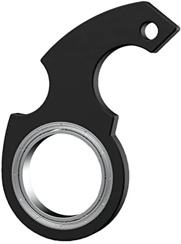 Xiaoxin 1/5 Stück Schlüsselanhänger Spinner, Fidget Schlüsselanhänger, Spinning Schlüsselanhänger Fidget, Metall Fidget Spielzeug Schlüsselanhänger Stressspielzeug