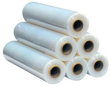 6 Rollen Stretchfolie – Palettenfolie Verpackungsfolie Umzugsfolie – 23 μm – ca. 1,5 kg pro Rolle – Transparent