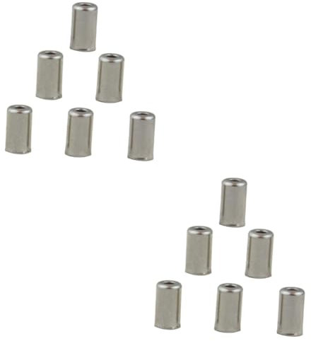 YARNOW Fahrrad 200 STK Kabelspitzenkappen Speichenperlen Für Fahrradräder Endkappen Für Fahrradbremsen Angeln Leuchtstäbe Bremsendkappen Zwinge Ausrüstung Crimpen Einzelne Fahrräder