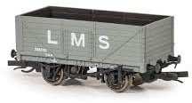 Peco - TT:120 Gauge - 7 Plank Open Wagon - LMS Livery (TTR-7003M)
