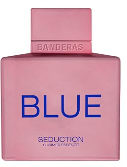 Antonio Banderas Banderas Perfumes - Blue Seduction Summer Essence - Eau de Toilette for Women - Long Lasting - Bright and Sensual Fragrance - Ideal for Day Wear - 3.4 Fl Oz