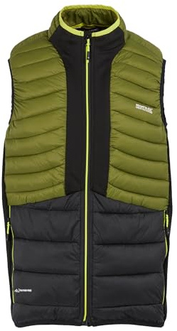 Regatta Herren Mens Leedre Hybrid Padded Bodywarmer
