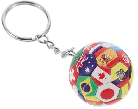 Parliky Fußball-schlüsselanhänger Für Fußballfans Dekoratives Rucksack-ornament „fußball“ Für Männer Und Frauen
