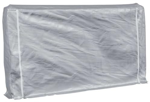vidaXL Brennholzregal mit Regenschutz 250x25x150 cm Verzinkter Stahl, Kaminholzregal, Brennholzregal Außen, Kaminholzständer, Feuerholzregal