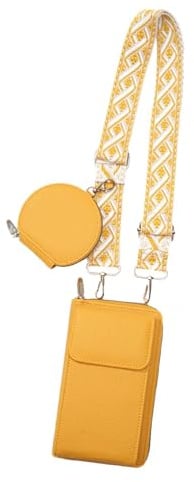 TQEBWUS Porte-monnaie pour téléphone portable, porte-monnaie pour téléphone | 2024 Nouvelle coque de téléphone Sac à main Sac de téléphone | Petit sac à main en cuir PU pour téléphone portable,