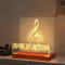 OkiyiD Now Playing Vinyl Record Stand, Light Up Record Holder Stand Display Decor, LED Wooden Base with Soft Warm White Lights,Vinyl Album Storage Gifts for Music Lovers Room Decor