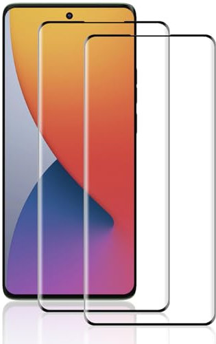 Panzer Schutz Glas für Motorola Edge 40/40 Neo, 2 Stück glass screen protector[Anti-Kratzen][Sans Bulless][Fingerabdruck kompatibel][9H Härte] display folie