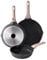 Kordisen Nonstick Frying Pan Set, 3 Piece Skillet Set, Healthy Induction Cooking Pan, Stay-Cool Handle, Compatible with All Stovetops, PFOA Free (24/28/32cm)