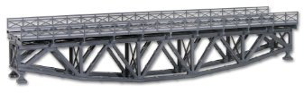 Kibri 39703 - H0 Stahl Unterzugbrücke eingleisig