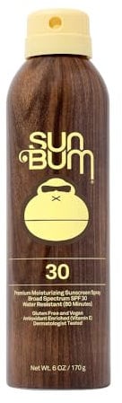 Sun Bum Continuous Spray Sunscreen, SPF 30, 6-Ounce by