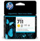 HP 711 Gelb 29 ml Original Druckerpatrone (CZ132A) mit originaler HP Tinte, für DesignJet T120, T125, T130, T520, T525, T530 Großformatdrucker sowie den HP 711 DesignJet Druckkopf