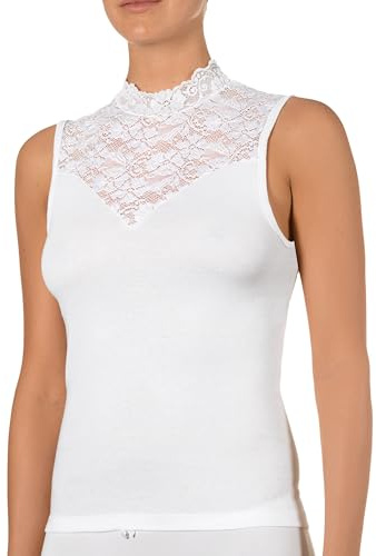 Nina von C. Damen Blazershirt, Fine Cotton, Weiß, 46