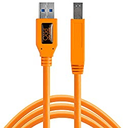 Tether Tools TetherPro USB 3.0 Cable A-B 4.6 m Orange [CU5460ORG]