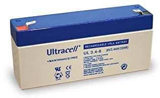 Akku Accu kompatibel Sealake FM-632 FM632 6V 3,2Ah Blei Vlies AGM wartungsfrei