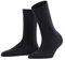 FALKE Damen Socken Softmerino W So Wolle Baumwolle einfarbig 1 Paar, Blau Dark Navy 6379, 37-38