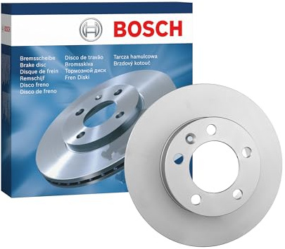 Bosch BD1548 Brake Disc - 302 mm - Front Axle - 1 Single Disc | Vented High-Carbon Disc - ECE-R90 Certified - Great Cooling and Noise Suppression, Advanced Corrosion protected