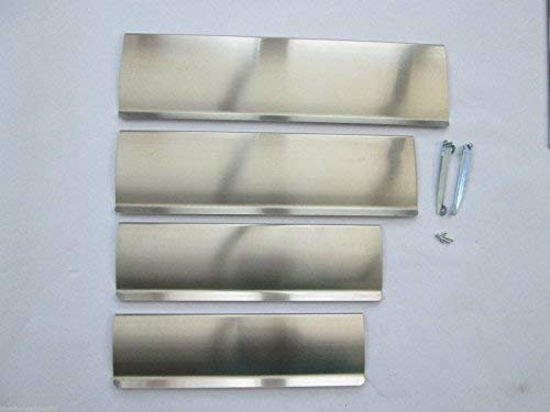 IRONMONGERY WORLD®in 3 FINISHES Polished Brass Satin Steel Interior Inner Flap Letter Box Tidy (Stain Stainless Steel 12 X 3.1/2)