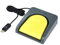 Docooler PCsensor - Interruptor USB de un solo pie, control de una tecla, teclado de computadora, pedal de acción, color gris con amarillo