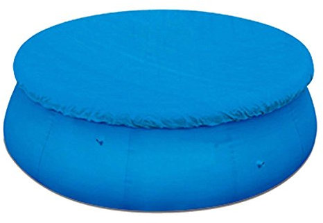 FiNeWaY New Round Fast Set Prompt Swimming Paddling Pool Cover Sheet Debris- Durable Material (8FT FAST POOL COVER)