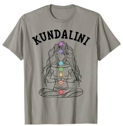 Kundalini Yoga Sieben Chakra Meditation Yogi Spirituell T-Shirt