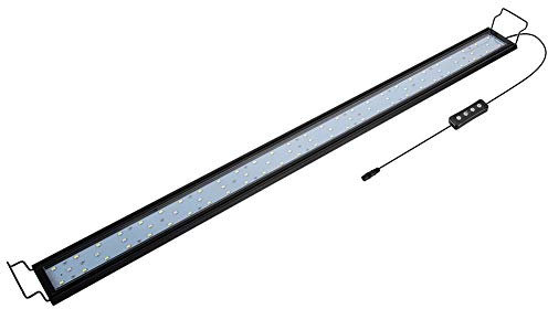 hygger Fish Tank Light,9W-32W Aquarium Light, Dimmable LED Aquarium Light with Timer, Aluminum Alloy Shell Extendable Brackets, External Controller, Full Spectrum Fish Tank Lights for Fish and Plant